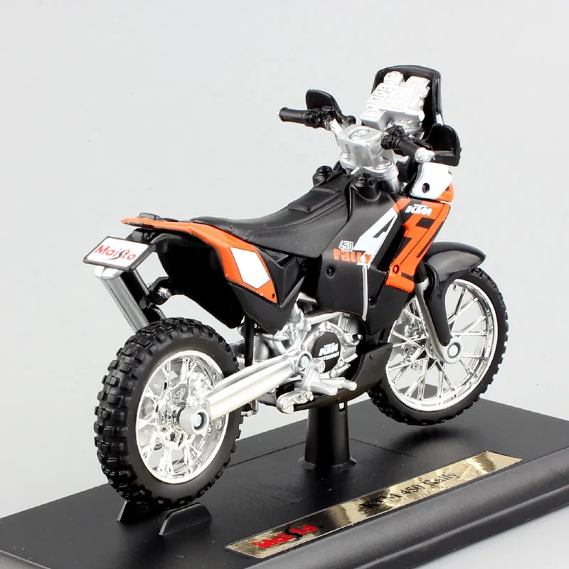 Детские 1:18 Масштаб KTM 450 ралли рейд велосипед эндуро мотоцикл внедорожные гоночные автомобили литье под давлением моделирование реплики игрушки сувенир maisto