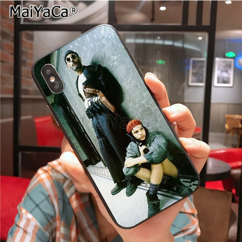 Leon и Matilda чехол для телефона с уникальным дизайном iphone 11 12 Pro X 8 7 6 6S Plus 5 5S SE cass