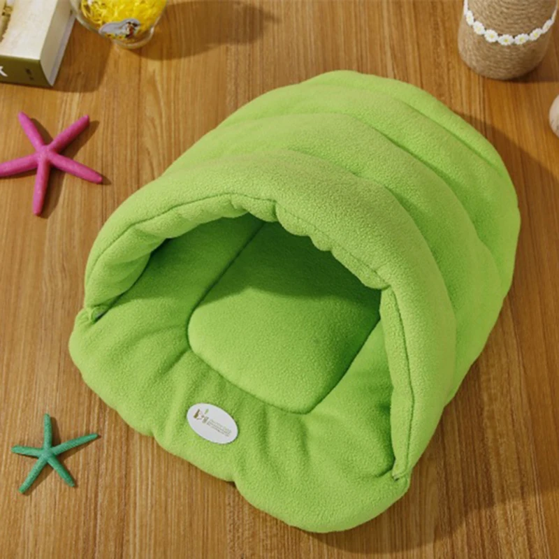 Best Soft Warm Cat House Pet Product For Small Dog Puppy Kennel Sofa Bed Cat Sleeping Bags Pet Dog Rabbit Nest Cat Litters Tent PD370