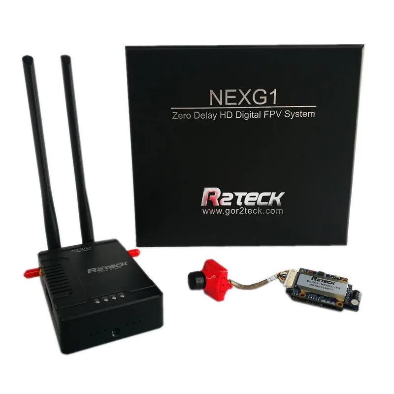 

R2TECK NEXG1 FPV VTX Transmitter 720P/480P Digital Zero-delay Wireless Receiver Transmission System For RC Drone Parts