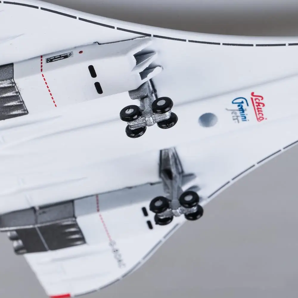  1/400 Scale British Airways Concorde Metal Alloy Airplane Model 16cm UK Air Plane Model Toys For Co