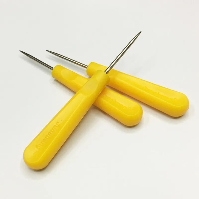 Buy 1Pcs High Quality Leather Plastic Handle Awl Tools
