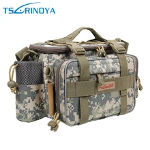 Tsurinoya Y7 многофункциональная сумка для приманки, Открытый водонепроницаемый рюкзак, сумка 40*15*19 см, 600D рыболовные снасти, аксессуары