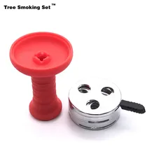 3 отверстия держатель угля для кальяна ящик для угля система управления теплом для Caloud чаши кальяна аксессуары Chicha Narguile TWAN0506