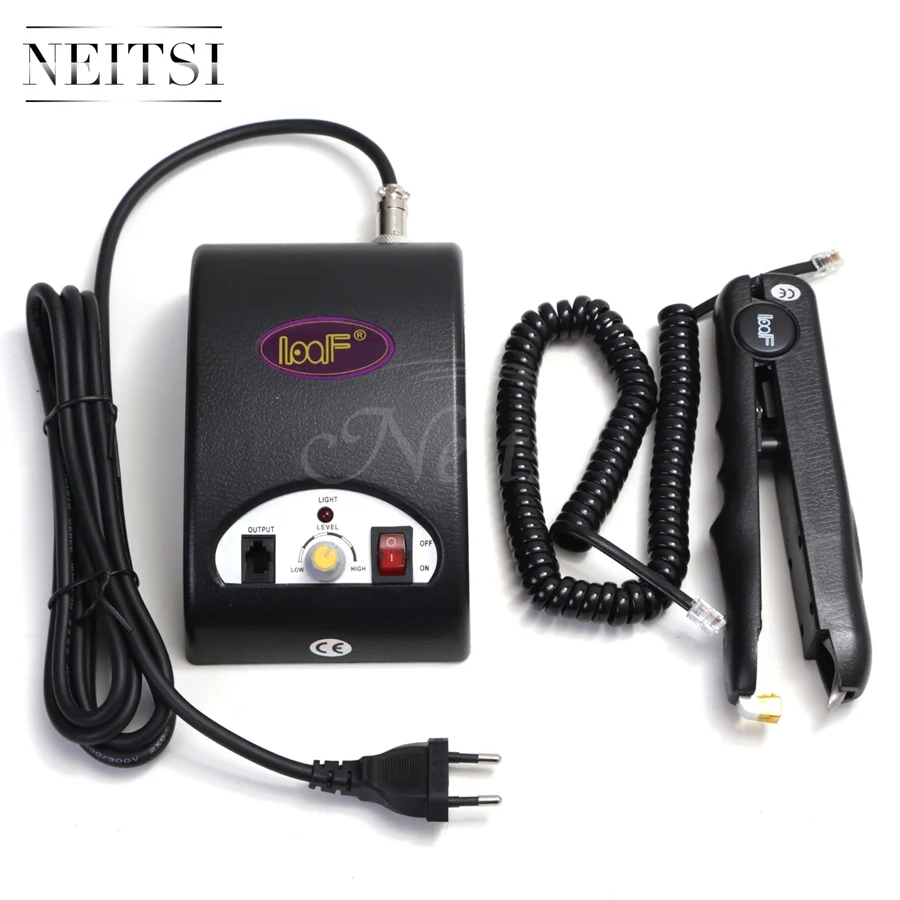 

Neitsi 1PC Black Loof Extension Supersonic Ware Machine Ultrasonic Hair Extension Fusion Connector Iron Tool Fast Shipping