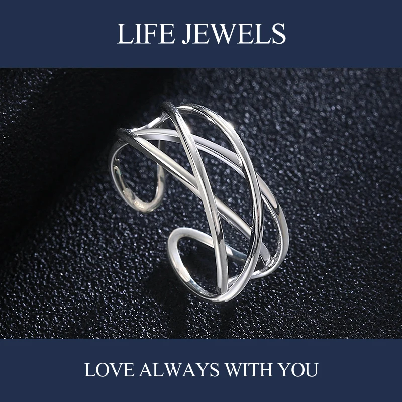 Authentic100% 925 Sterling Silver Rings Charm l Women Luxury Sterling Silver Valentine's Day Gift Jewelry 18176 Fine Jewelry