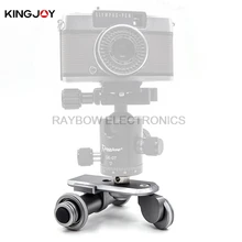 Kingjoy PPL-06 electric 3 Wheels video Car professional gopro go pro cell phone stand for Smartphone DSLR mirrorless GOPRO