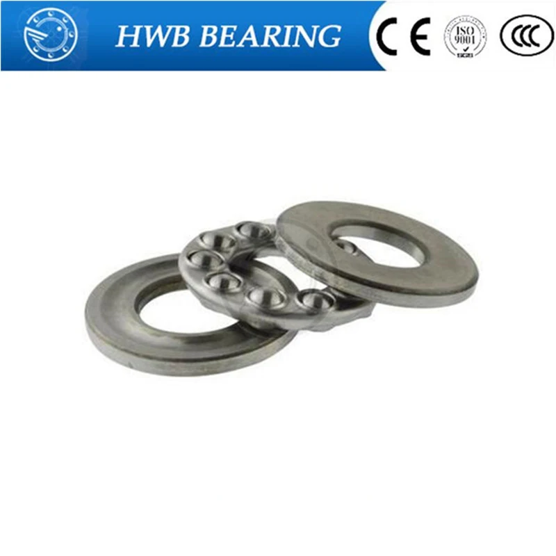 

5Pcs 51110 Axial Ball Thrust Bearing 3-Parts 50mm x 70mm x 14mm Free shipping High Quality