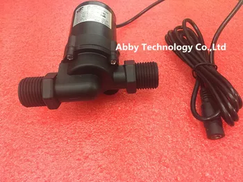 

Solar DC 12V-24V Hot Water Circulation Pump Brushless Motor Water Pump 1000L/H free shipping