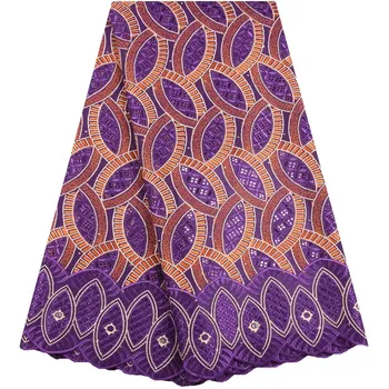 

Latest Swiss Voile Lace Fabric High Quality African Dry Lace Fabric Top Sale Swiss Voile Lace In Switzerland For WeddingF1597