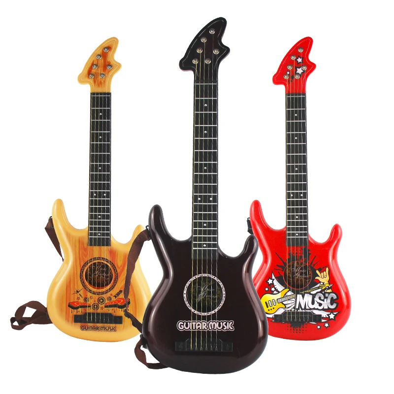 

Can play children's guitar toy simulation ukulele music small guitar big instrument beginner boy girl puzzle early education toy
