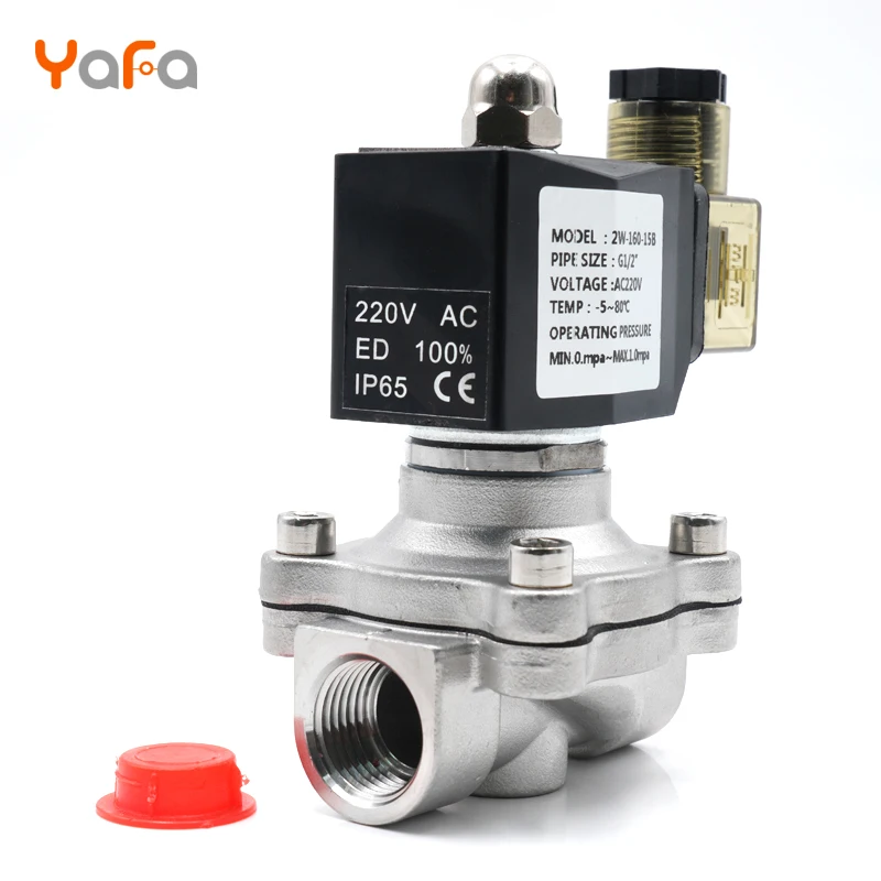 12 V/24 V G1/2 G3/4 NC Электрический Впускной Соленоидный клапан регулирования давления