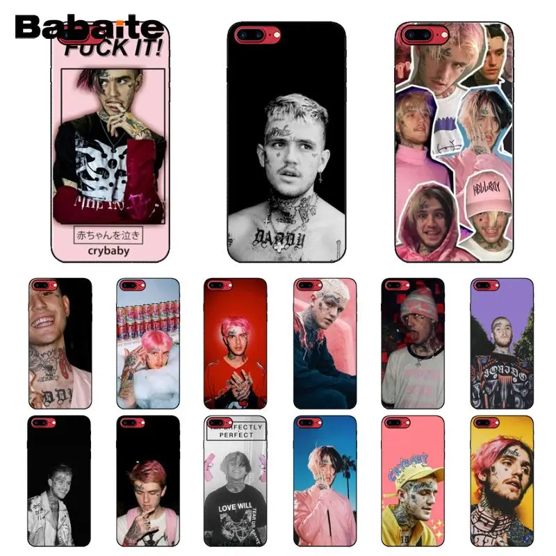 Babaite Lil Peep Bo DIY Роскошный Высокий протектор на конце чехол для iPhone 8 7 6 6S Plus 5 5S SE XR X XS