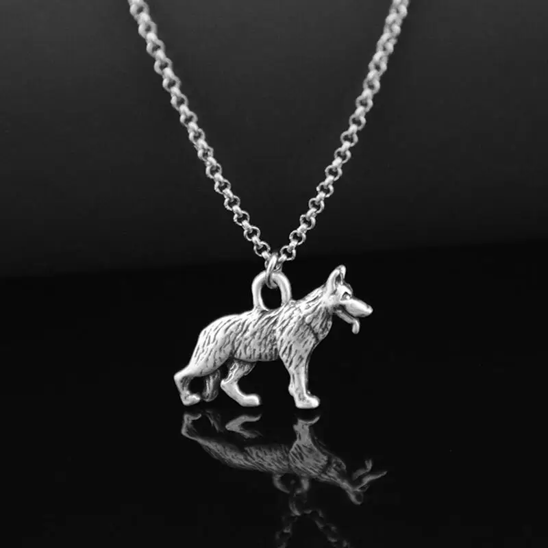 1275 40 De Réductionberger Allemand Belge Malinois Bovin Chien Pendentif Maxi Collier Animaux De Compagnie Chiens Charme Meilleur Cadeau