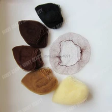 Тончайшая нейлоновая Защитная повязка на бороду с "эластичным краем" невидимые сетки для волос черный, темно-коричневый, коричневый, светло-коричневый, блонд цвет 20 дюймов Длина