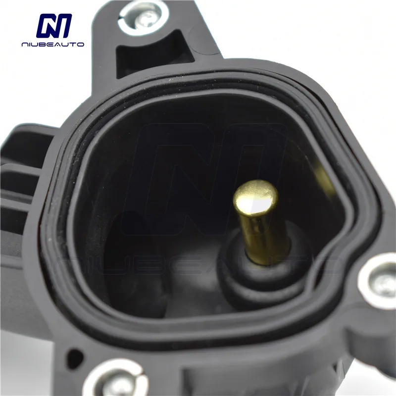 NIUBEAUTO Thermostat Housing Water Pump Outlet For Opel Astra J Adam Corsa D Meriva B A14XEL A14XER 25192985 1338022 55562048