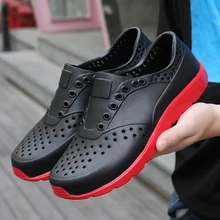 Новинка; садовые Вьетнамки; водонепроницаемая обувь для мужчин; быстросохнущие летние пляжные шлепанцы; водонепроницаемые спортивные сандалии; лоферы; спортивные слипоны