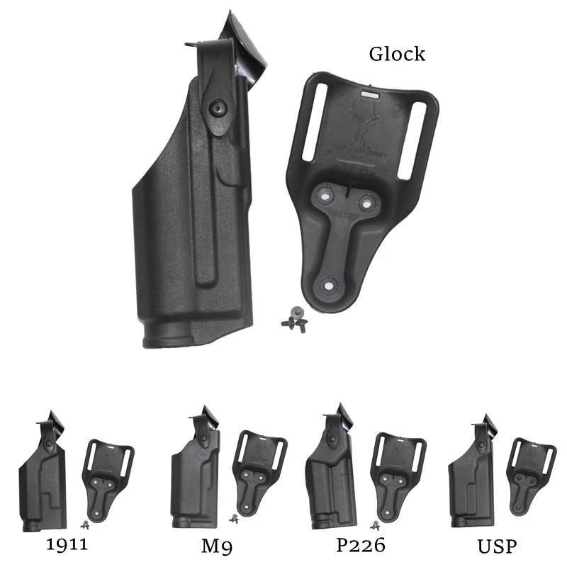 Тактический ремень пистолет чехол с лампой для Glock 17 19 1911 P226 USP M9 военный охотничий боевой CSGame замок Талии Пистолет Кобура