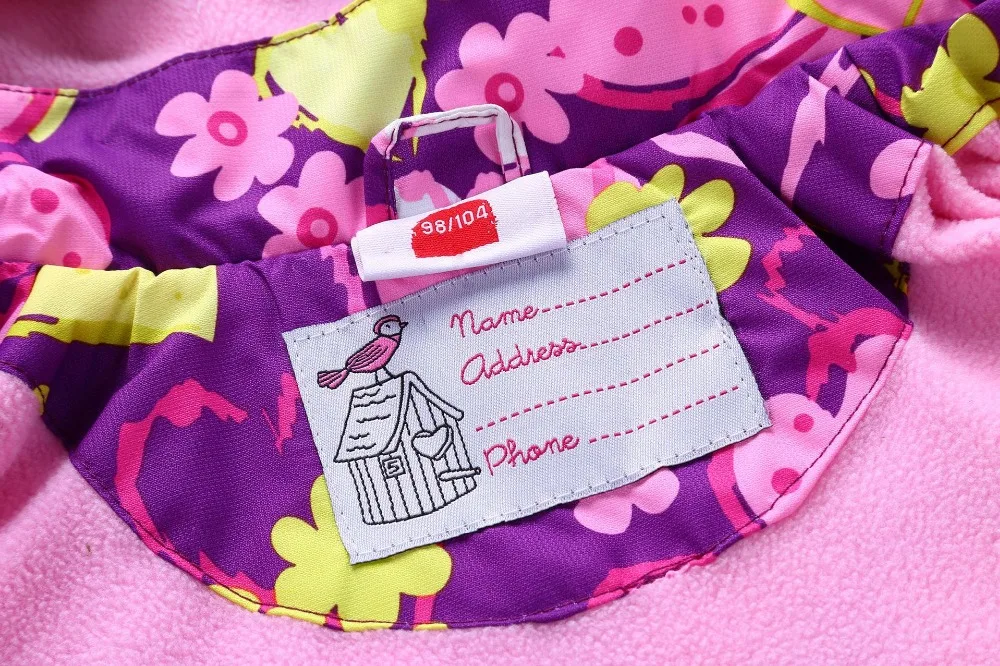 Água à Prova de Vento Quentes de lã à Prova d' Polar para 3-12t Crianças Outerwear Bebê Meninas Jaquetas Cabolsa Outono Inverno Primavera 11 Jaquetas e casacos