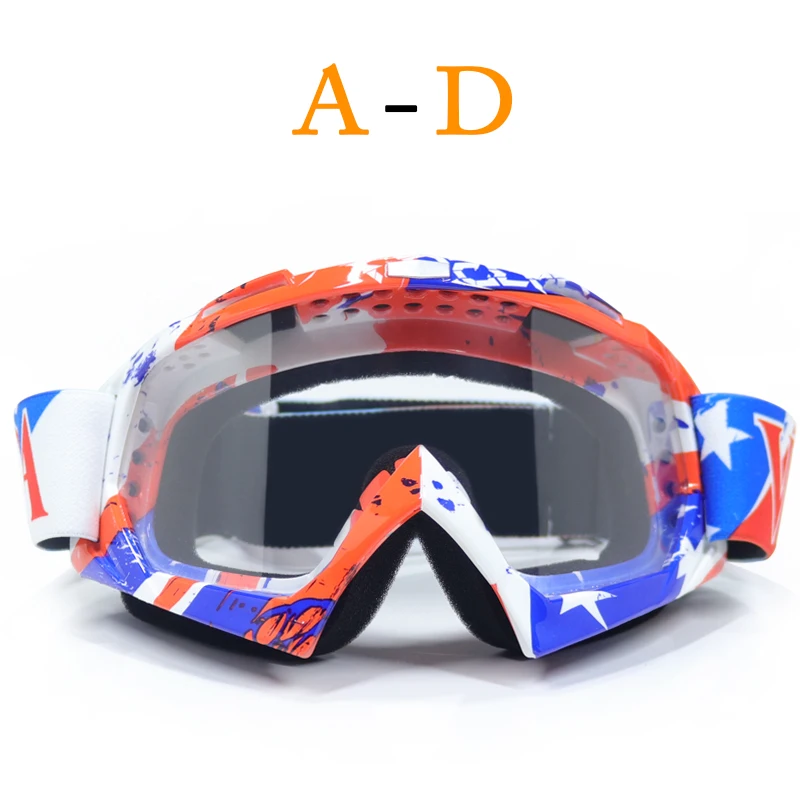 moto cross шлем очки gafas moto cross dirtbike moto rcycle шлемы очки для катания на лыжах - Цвет: B2