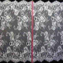 75 см* 3 м французские кружевные ткани в африканском стиле нигерийское Тюлевое кружево ткань для вышивки Аппликация аксессуары для украшения дома