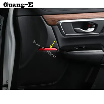 

For Honda CRV CR-V 2017 2018 2019 2020 Car Body Inside Door Audio Speak Sound Ring Case Lamp Trim Moulding Strip Part 4pcs