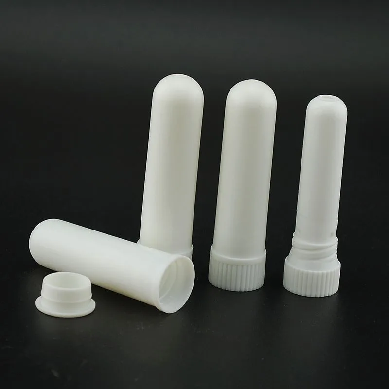 2000pcs/lot brand new white color blank nasal inhaler sticks, sterile