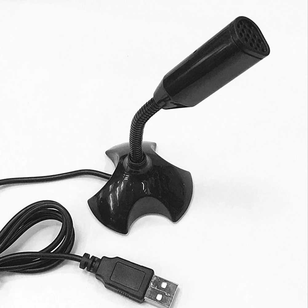 

4.5V Adjustable USB Desktop Microphone Compatible For PC and #0225