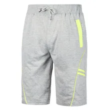 Новая стильная мужская спортивная рубашка с короткими рукавами Фитнес полосатый бодибилдинга кожу короткая летняя спортивная футболка с коротким высокое качество W316