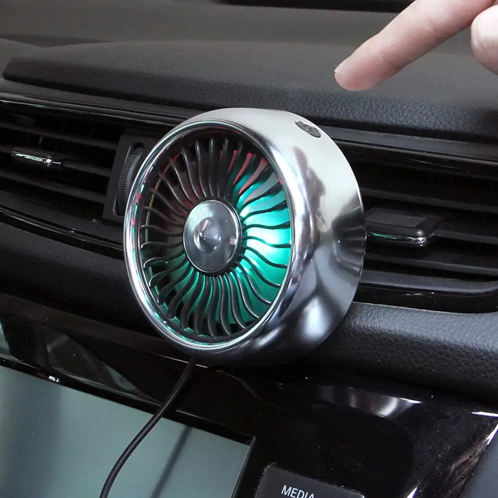 

Car Supplies Car Multi-Function Fan Air Conditioning Wind Regulation Expansion Car Usb Air Outlet Center Console Decoration
