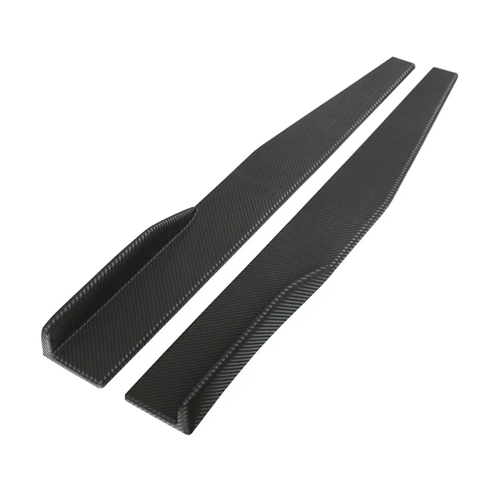 

Vehemo Side Spoiler Car Spoiler Side Skirt Car Modification Black Universal Body Kit Diffuser Spoliter Hatchback Fashion