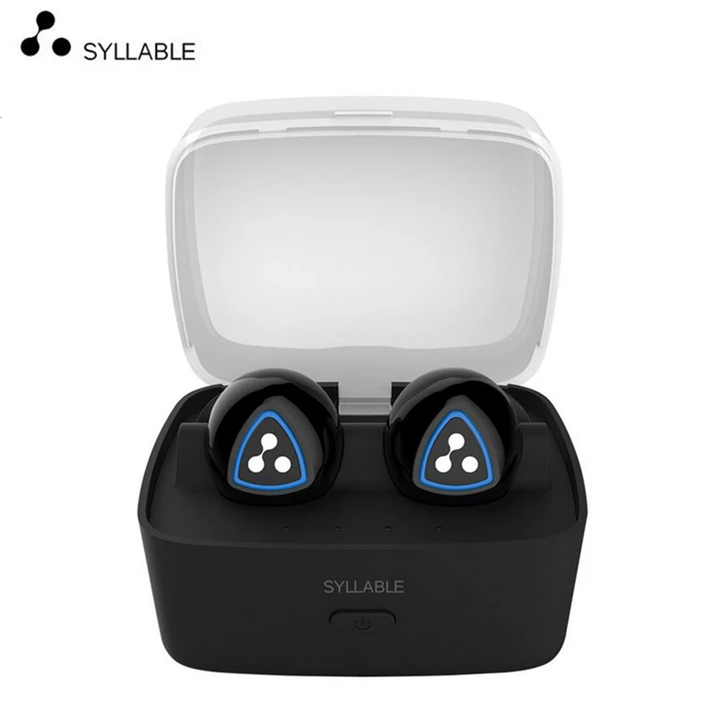 

Syllable D900S Wireless Bluetooth Earphones V4.0 In-ear Mini Earbud with Charging Station Bluetooth Earphone for iPhone 7 xiaomi