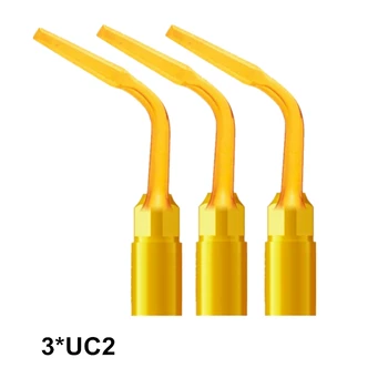 

Dentist Tools 3PCS UC2 Exelcymosis Bone Surgery Tip For MECTRON WOODPECKER PiezoSurgery Use For Principal Extraction Tooth Care