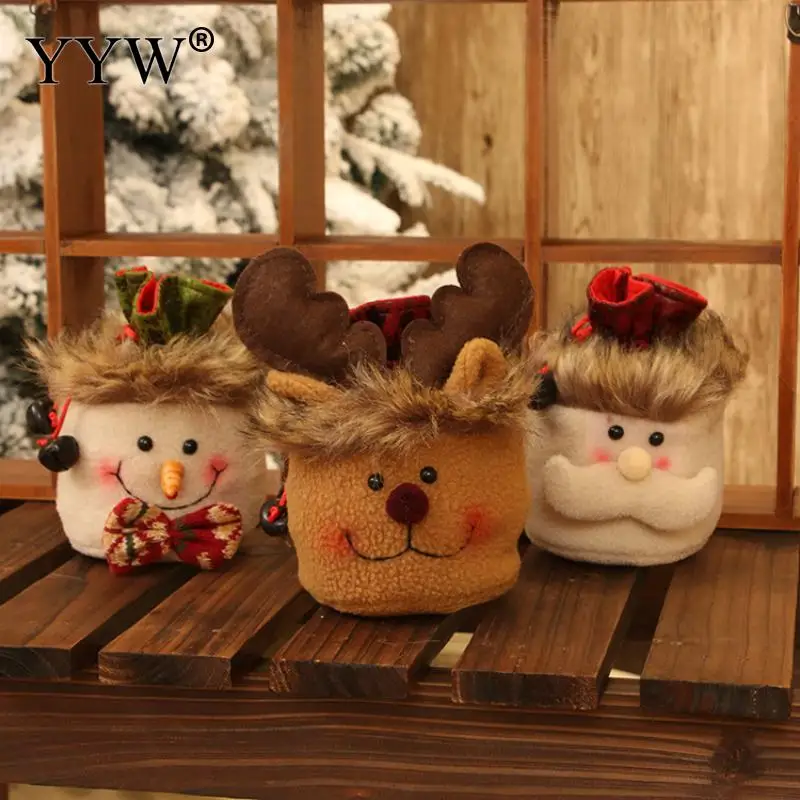 

Apple Bag Natal Santa Claus Decorations Christmas Party Ornaments Gift Christmas Decorations For Home New Year'S Decor Gift Bag