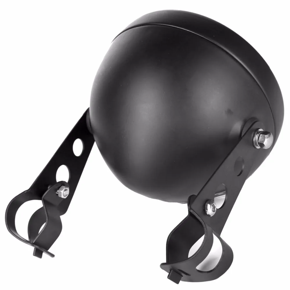 5.75 Inch headlights Daymaker Housing bucket for Harley Davidson motorcycle Black color