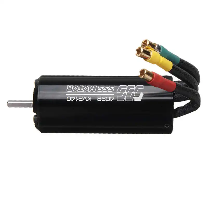 SSS 4092/2140KV бесщеточный двигатель 4 полюса с водяным охлаждением для RC лодок