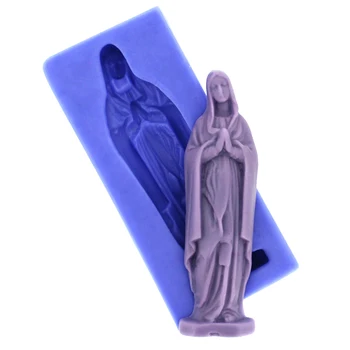 

Nicole Silicone Chocolate Mold Virgin Mary Shape Soap Mould