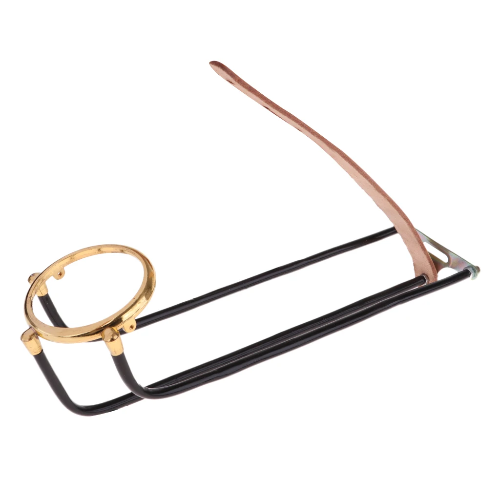 6Pcs Iron Billiards Pool Table Pocket Rail Replacement Snooker Accessory with Brass Table Hook Cue Rack