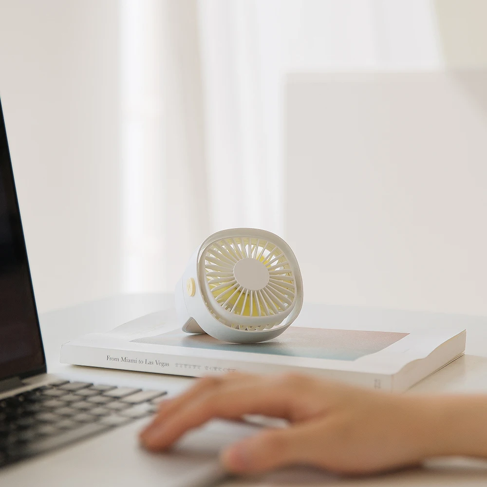 Protable USB Fan-white-4
