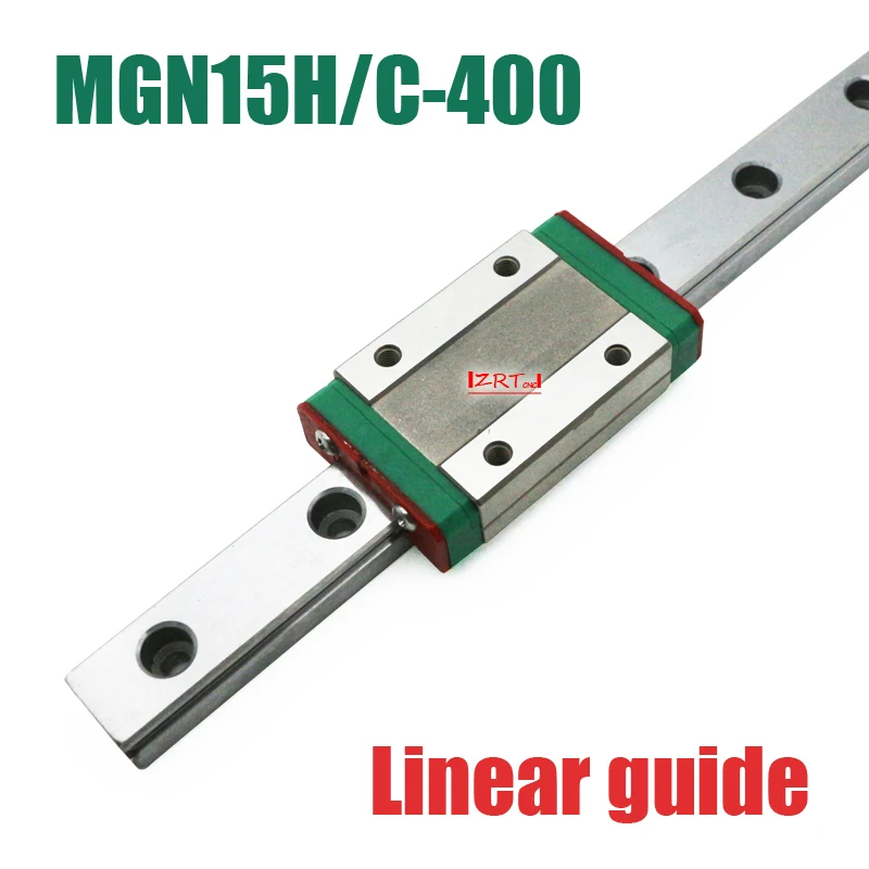 

CNC part 15mm linear rail guide MGN15 length 400mm with mini MGN15H / C linear block carriage miniature linear motion guide way
