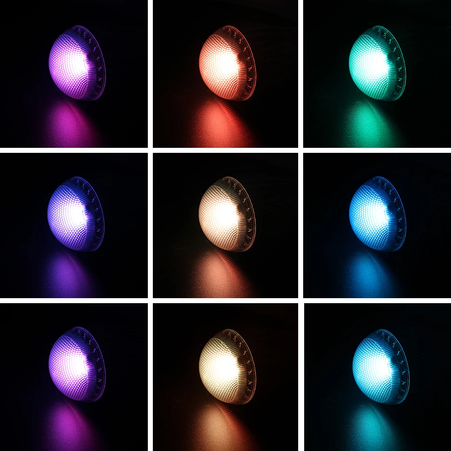 Светодиодная лампа RGB 12 В 220 E14 E27 умная для дома светильник датчик движения с