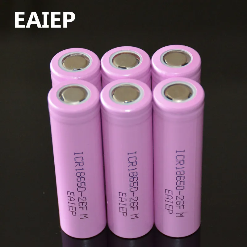 Оригинальная литий-ионная аккумуляторная батарея EAIEP 18650 3 7 в 2600 мАч | Электроника