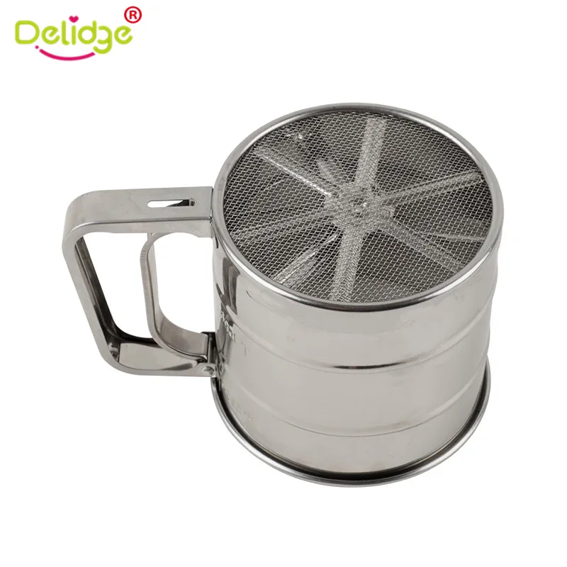 Сито для муки из нержавеющей стали высокого качества|pastry tools|sieve cupmesh flour sifter |