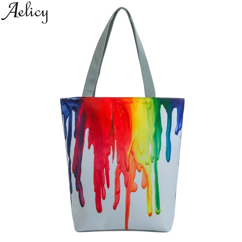 Aelicy 2019 المرأة الرياح وطني قماش حمل عارضة الشاطئ Crossbody حقائب كتف محفظة حمل حقائب السفر حقيبة كبيرة التسوق