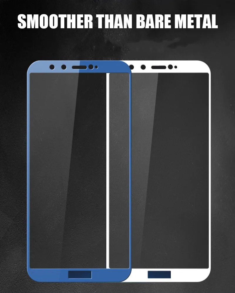 TOMKAS For Huawei Honor 9 Glass Screen Protector Frame Tempered Film Scratch Proof For Huawei P8 Lite 2017 Honor 9 8 Lite Glass