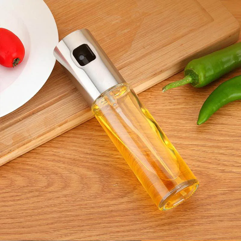 

Glass Olive Oil Sprayer Bottle Vinegar Dispenser Bottle for Cooking Salad BBQ Kitchen Baking MYDING