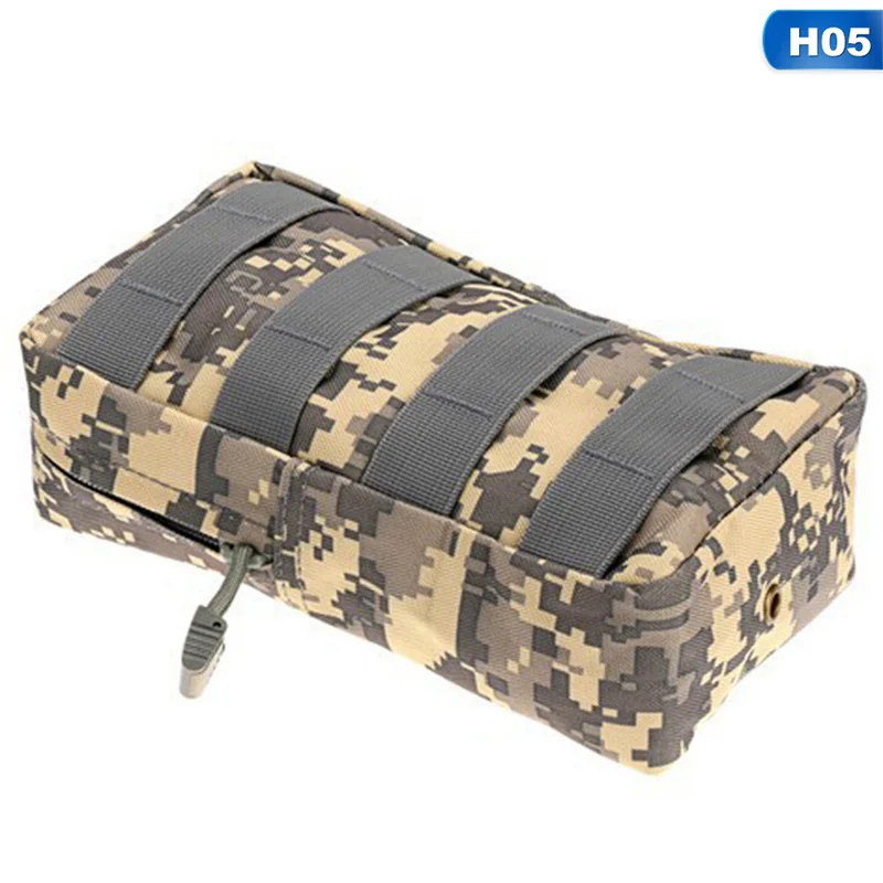 Поясная сумка, безопасная тактическая сумка с карманами на молнии, посылка, рюкзак для кемпинга - Цвет: H05