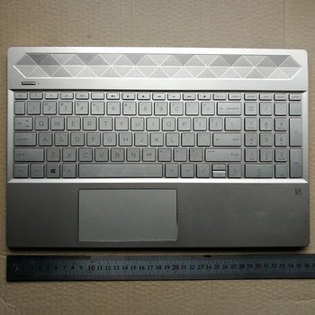 

US new laptop keyboard with touchpad palmrest for HP 15-CS0039TX cs0037TX cs0038TX cs0041TX TPN-Q208 GOLD
