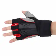 Женские перчатки для тяжелой атлетики, Перчатки для фитнеса, противоскользящие, амортизирующие перчатки с половинным пальцем, женские перчатки для занятий тяжелой атлетикой, фитнесс-спортзал