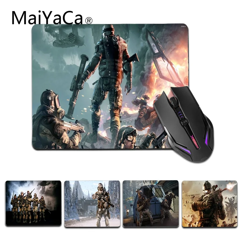 Игровой коврик для мыши MaiYaCa Warface Icon размер 18x22 см 25x29 см|Коврики мышей| |